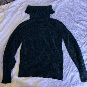 Loft green turtleneck size small